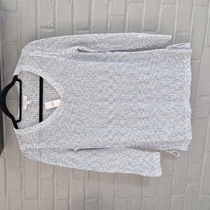 🫐 Talbots pima cotton tunic sweater. Lightweight. Size S.